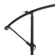 Westin Furniture 10-ft Steel White No-tilt Cantilever Patio Umbrella with Base