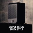 Klipsch Flexus SURR 100 Surround Sound Speakers with Immersive Dolby Atmos Technology - Black