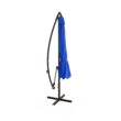 Westin Furniture 10-Feet Steel Blue No-tilt Cantilever Patio Umbrella with Base