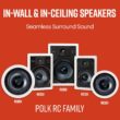 Polk Audio RC80i 2-Way Premium In Ceiling Speakers 8