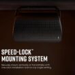 Polk Audio Atrium 6 All-Weather Outdoor Speakers with Bass Reflex Enclosure (Pair, Black), Broad Sound Coverage, Speed-Lock Mounting System