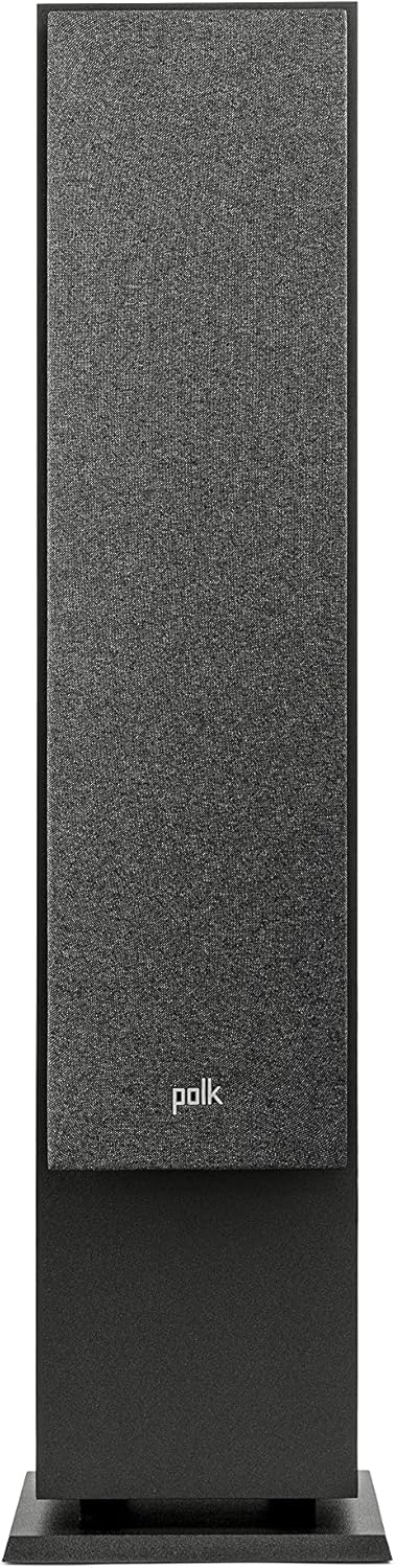 Polk Monitor XT60 Tower Speaker - Hi-Res Audio Certified, Dolby Atmos, DTS:X & Auro 3D Compatible, 1" Tweeter, 6.5" Dynamically Balanced Woofer, (2) 6.5" Passive Radiators (Single, Midnight Black) Polk Monitor XT60 Tower Speaker - Hi-Res Audio Certified, Dolby Atmos, DTS:X & Auro 3D Compatible, 1" Tweeter, 6.5" Dynamically Balanced Woofer, (2) 6.5" Passive Radiators (Single, Midnight Black)