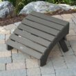 highwood Adirondack Coastal Teak Poly-lumber Ottoman