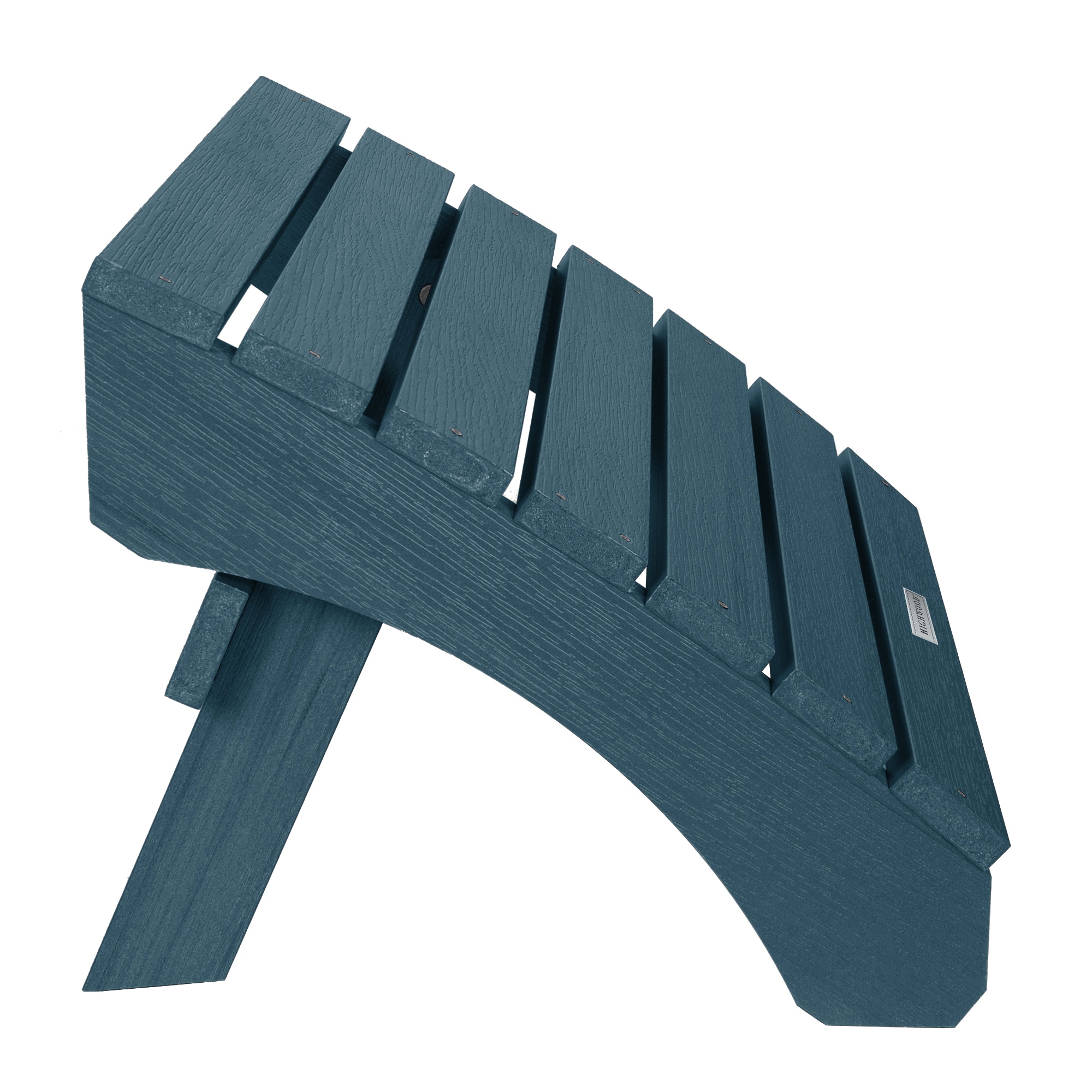 highwood Adirondack Nantucket Blue Poly-lumber Ottoman highwood Adirondack Nantucket Blue Poly-lumber Ottoman