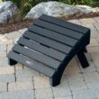 highwood Adirondack Federal Blue Poly-lumber Ottoman
