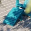 Wildridge Heritage Folding Aruba Blue HDPE Foot stool Wildridge Heritage Folding Aruba Blue HDPE Foot stool