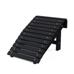 Wildridge Heritage Folding Black HDPE Foot stool