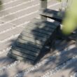 Wildridge Heritage Folding Dark Gray HDPE Foot stool
