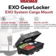 Yakima EXO GearLocker Car Cargo Carrier, Hard Top Shell Box for EXO SwingBase System, Black - Heavy-Duty Vehicle Storage Accessories for Travel and Camping