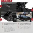 Yakima EXO GearLocker Car Cargo Carrier, Hard Top Shell Box for EXO SwingBase System, Black - Heavy-Duty Vehicle Storage Accessories for Travel and Camping