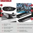 Yakima 60 Inch Aluminum T Slot Jetstream Bar Aerodynamic Crossbars for Roof Rack Systems Compatible with Any Streamline Tower, Black, Set of 2