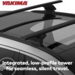 Yakima Sightline Set of 4 Towers Roof Rack Tower for Vehicles with Flush-Mounted Side Rails Works w/Jetstream, HD Bar, CoreBar, and RoundBar Crossbars