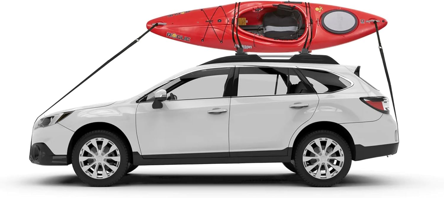 Yakima JayLow J-Cradle Rooftop Kayak Mount for 1 or 2 Kayaks – Car Roof Rack Carrier for Round, Square, Factory or Aerodynamic Crossbars, Holds 1 Boat Up to 100lbs or 2 Boats Up to 130lbs Total Yakima JayLow J-Cradle Rooftop Kayak Mount for 1 or 2 Kayaks – Car Roof Rack Carrier for Round, Square, Factory or Aerodynamic Crossbars, Holds 1 Boat Up to 100lbs or 2 Boats Up to 130lbs Total