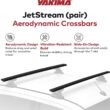Yakima Set of 2 Roof Rack Crossbars, Rooftop Car, SUV, or Truck T-Slot Bars Compatible with StreamLine Tower – Bars Only, 50 Inch, JetStream