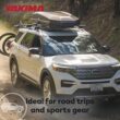 Yakima Set of 2 Roof Rack Crossbars, Rooftop Car, SUV, or Truck T-Slot Bars Compatible with StreamLine Tower – Bars Only, 50 Inch, JetStream