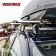YAKIMA, JetStream Bar Aerodynamic Crossbars for Roof Rack Systems, Set of 2, Silver, Small (50