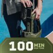 Green Machine 62-Volt 113-MPH 600-CFM Battery Lithium-Ion Brushless Cordless Handheld Leaf Blower GMLB6202
