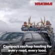 Yakima LoadWarrior Medium Sized Heavy Duty Steel Cargo Basket Roof Rack with Universal Mounting Hardware for All Yakima StreamLine Crossbars, Black