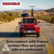 Yakima Rooftop Bike Rack Mount, Heavy-Duty Car & SUV Roof Carrier, FrontLoader, Black - Bicycle Storage Equipment and Accessories for Vehicles
