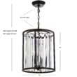 JONATHAN Y Bevin Modern/contemporary Transitional 3 -Light Oil Rubbed Bronze Farmhouse Cylinder Medium Hanging Pendant Light JONATHAN Y Bevin Modern/contemporary Transitional 3 -Light Oil Rubbed Bronze Farmhouse Cylinder Medium Hanging Pendant Light