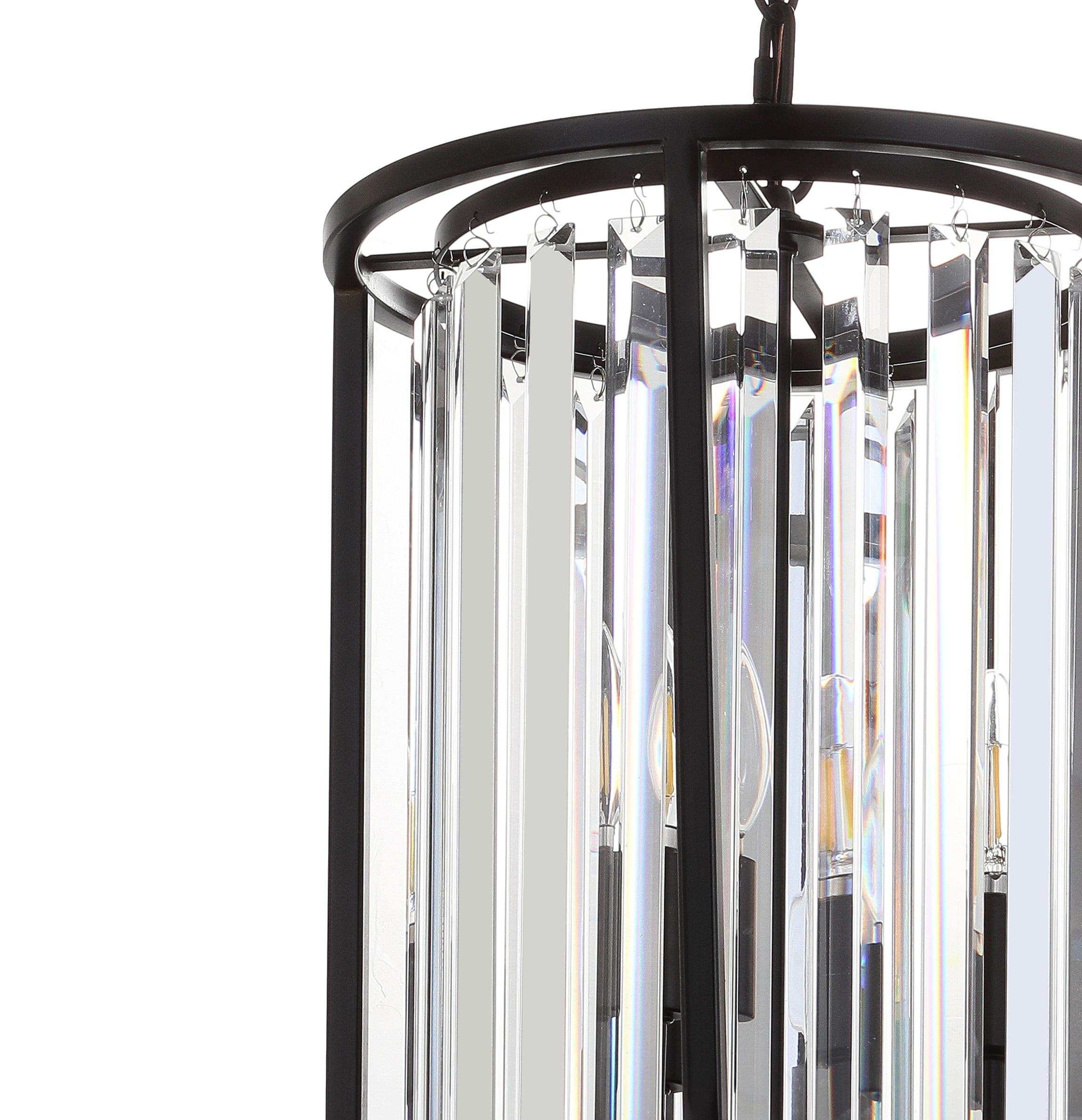 JONATHAN Y Bevin Modern/contemporary Transitional 3 -Light Oil Rubbed Bronze Farmhouse Cylinder Medium Hanging Pendant Light JONATHAN Y Bevin Modern/contemporary Transitional 3 -Light Oil Rubbed Bronze Farmhouse Cylinder Medium Hanging Pendant Light