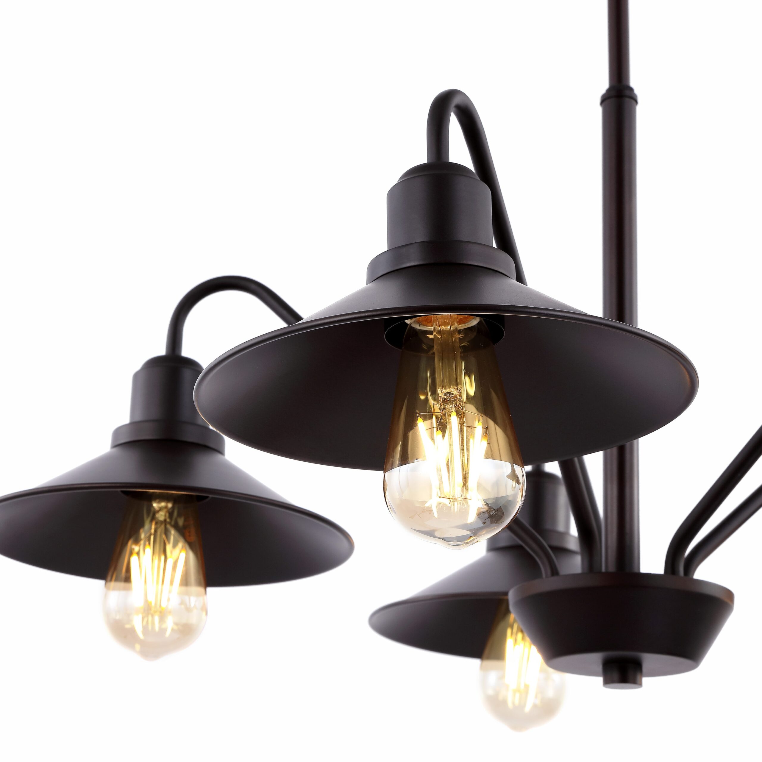 JONATHAN Y Cole Industrial Rustic 5 -Light Oil Rubbed Bronze Farmhouse Metal Linear Large Hanging Pendant Light JONATHAN Y Cole Industrial Rustic 5 -Light Oil Rubbed Bronze Farmhouse Metal Linear Large Hanging Pendant Light