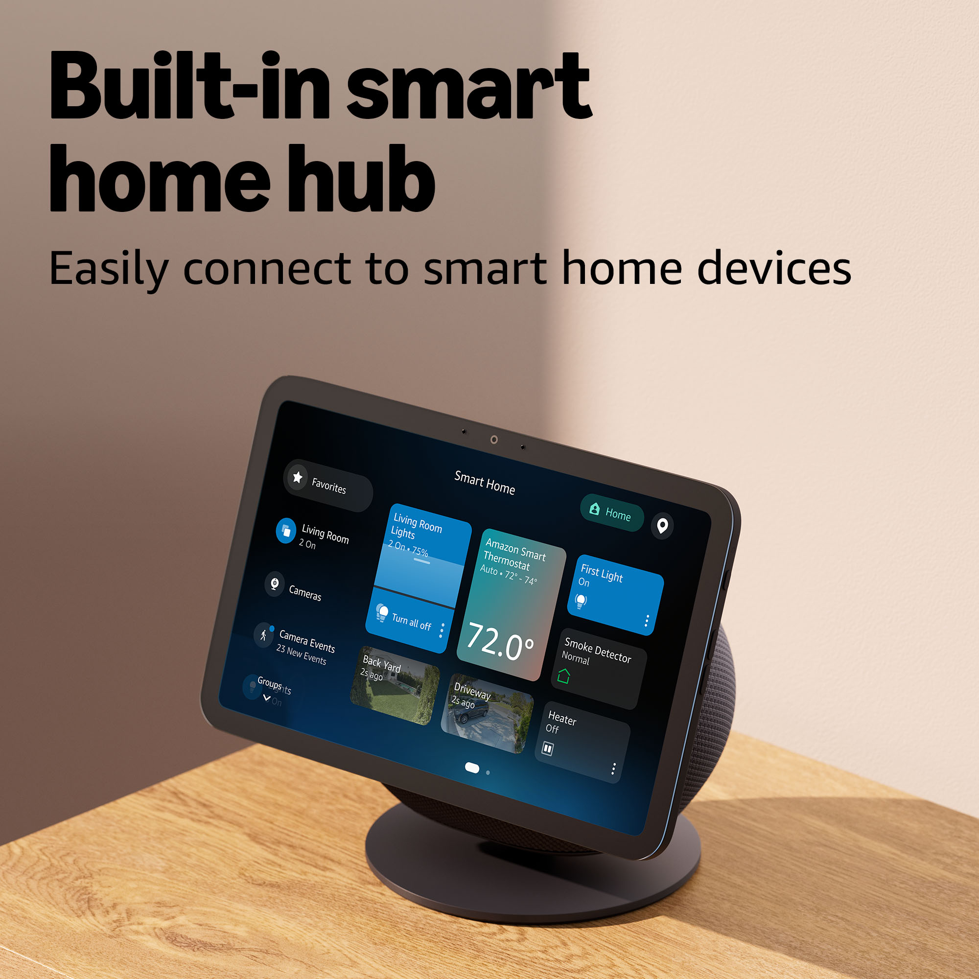 Amazon Echo Show 8, Glacier (newest model), Vibrant HD 8.7" display with spatial audio, designed for Alexa+ Amazon Echo Show 8, Glacier (newest model), Vibrant HD 8.7" display with spatial audio, designed for Alexa+