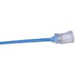 Southwire 100-ft 12 / 3 Heavy Duty 3 Prong Cool Blue Indoor/Outdoor Extension Power Cord