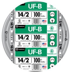 Southwire 100-ft 14 / 2 UF-B Wire W/G ( By-the-roll )