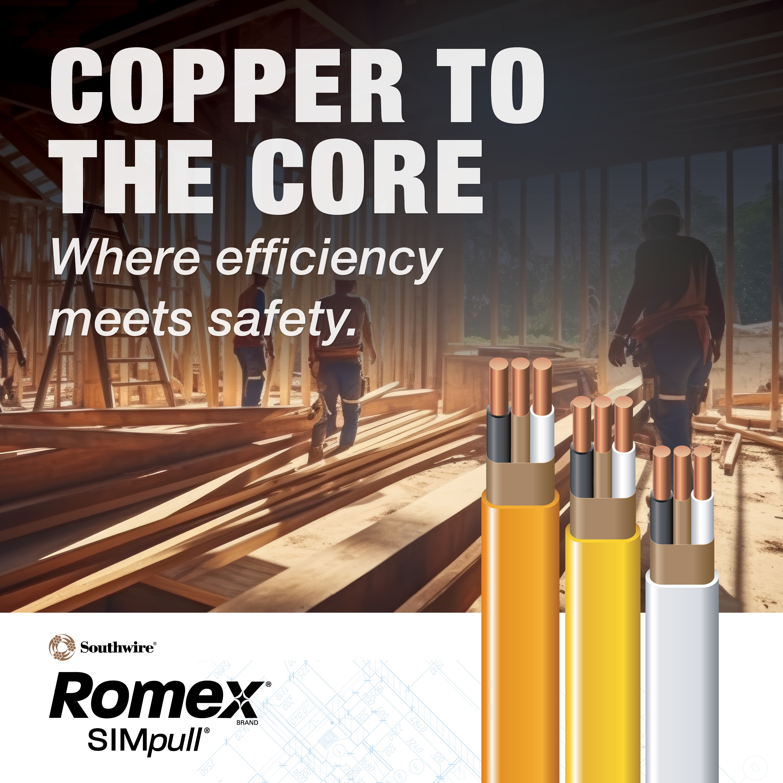 Southwire 25-ft 8 / 2 / Romex SIMpull Stranded Indoor CU NM-B W/G Individual pack ( By-the-roll ) Southwire 25-ft 8 / 2 / Romex SIMpull Stranded Indoor CU NM-B W/G Individual pack ( By-the-roll )