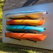 StoreYourBoard Shenandoah Kayak Storage - Outdoor Adjustable Rack - 4 Levels