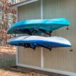 StoreYourBoard Shenandoah Kayak Storage - Outdoor Adjustable Rack - 2 Levels