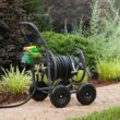 Project Source Steel 250-ft Cart Hose Reel