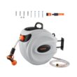 VEVOR Retractable Brass 115-ft Wall-mount Hose Reel