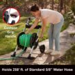 Liberty Garden Explorer Aluminum 250-ft Cart Hose Reel