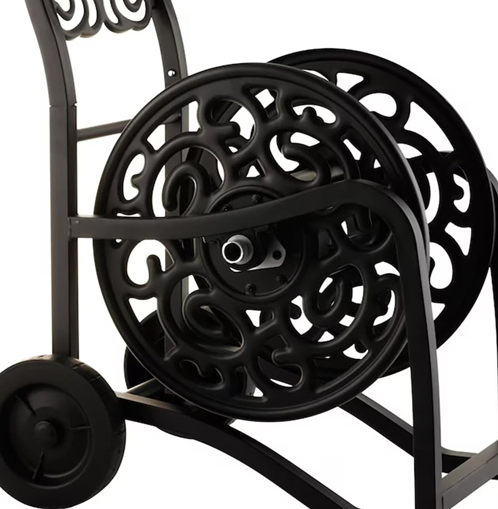 Style Selections Steel 200-ft Cart Hose Reel Style Selections Steel 200-ft Cart Hose Reel