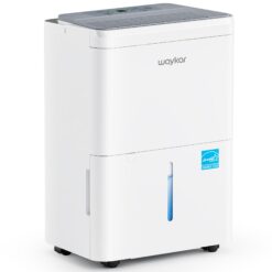 Waykar 2000 Sq. Ft. Energy Star 2025 Dehumidifier for Basement & Home, Adjusts from 15% RH With Drain Hose, Ultra Quiet 35 dB for Bedroom & Bathroom
