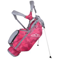 Sun Mountain Kid's Phenom Lightweight Stand Golf Bag 4-Way Top - 2025 Model, Pink Camo