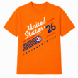 USA Soccer Club 2026 T-Shirt Retro Patriotic Graphic Tee Unisex