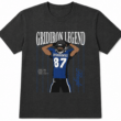 Gridiron Legend Football Graphic T-Shirt Vintage Sports Fan Tee Unisex