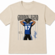 Gridiron Legend Football Graphic T-Shirt Vintage Sports Fan Tee Unisex Gridiron Legend Football Graphic T-Shirt Vintage Sports Fan Tee Unisex