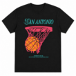 San Antonio Retro Basketball Hoop Graphic T-Shirt Vintage Sports Fan Tee San Antonio Retro Basketball Hoop Graphic T-Shirt Vintage Sports Fan Tee