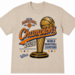 New York Basketball Champions 2026 Trophy Graphic T-Shirt Unisex