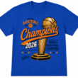 New York Basketball Champions 2026 Trophy Graphic T-Shirt Unisex