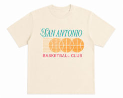 Vintage 90's San Antonio Basketball Graphic T-Shirt Retro Sports Fan Tee