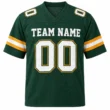 Custom Football Jersey for Men and Women, Green Yellow