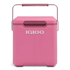 Igloo Tag-a-Long Too Highrise 19 QT Hard-Sided Cooler, Thrift Pink