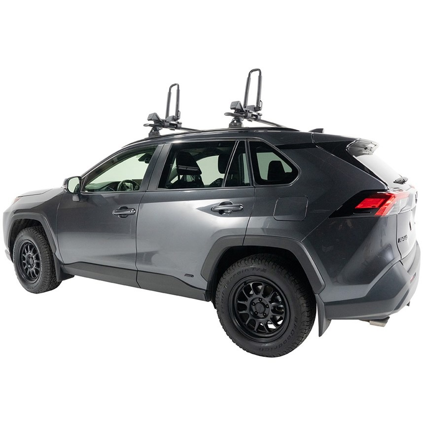 Yakima JayLow J-Cradle Rooftop Kayak Mount for 1 or 2 Kayaks – Car Roof Rack Carrier for Round, Square, Factory or Aerodynamic Crossbars, Holds 1 Boat Up to 100lbs or 2 Boats Up to 130lbs Total Yakima JayLow J-Cradle Rooftop Kayak Mount for 1 or 2 Kayaks – Car Roof Rack Carrier for Round, Square, Factory or Aerodynamic Crossbars, Holds 1 Boat Up to 100lbs or 2 Boats Up to 130lbs Total - Image 8