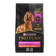 Purina Pro Plan Sensitive Skin and Stomach Dog Food Dry, Adult Salmon & Rice Formula, Digestive Health - 30 lb. Bag