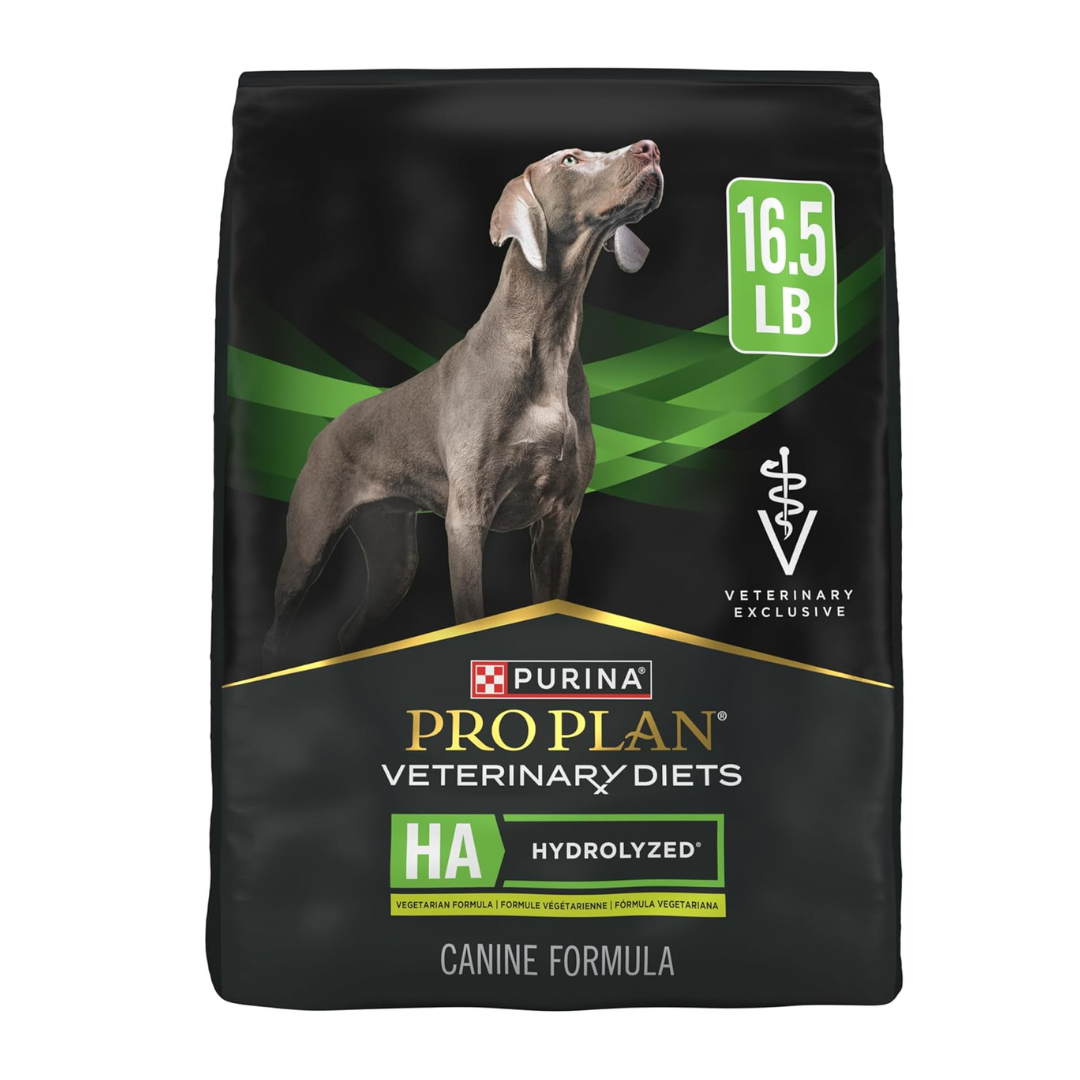 Pro Plan Veterinary Diets Purina HA Hydrolyzed Protein Dog Food Dry Vegetarian Formula - 16.5 lb. Bag Pro Plan Veterinary Diets Purina HA Hydrolyzed Protein Dog Food Dry Vegetarian Formula - 16.5 lb. Bag